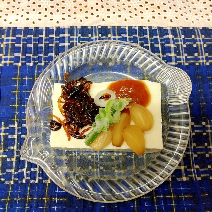 佃煮冷奴